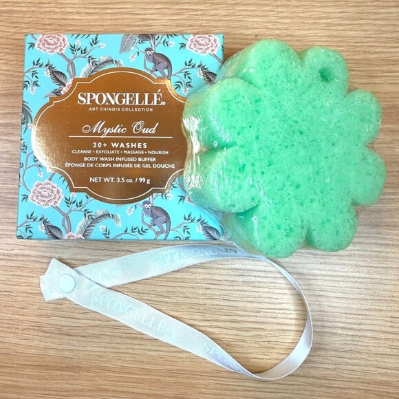 Spongelle Mystic Oud Body Wash Infused Buffer 3.5 Oz 20+ Washes - Picture 1 of 7